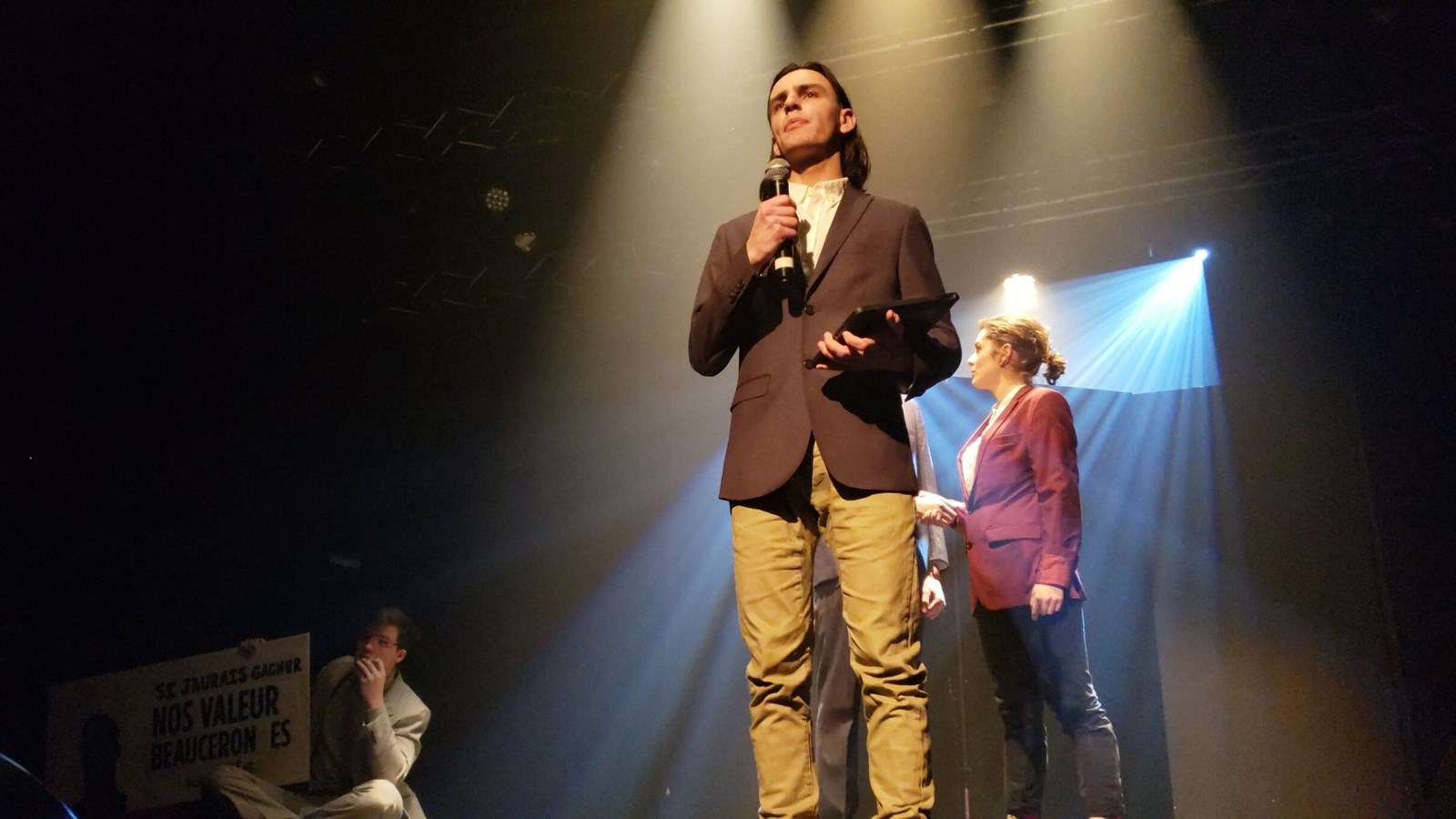 Marie Boucher, Déreck Boudreault-Drouin, Kelly-Anne Bouffard, Léonie Champagne, Gabriel Côté, Jordan Côté, Olivier Fortier et Gabrielle Mathieu 