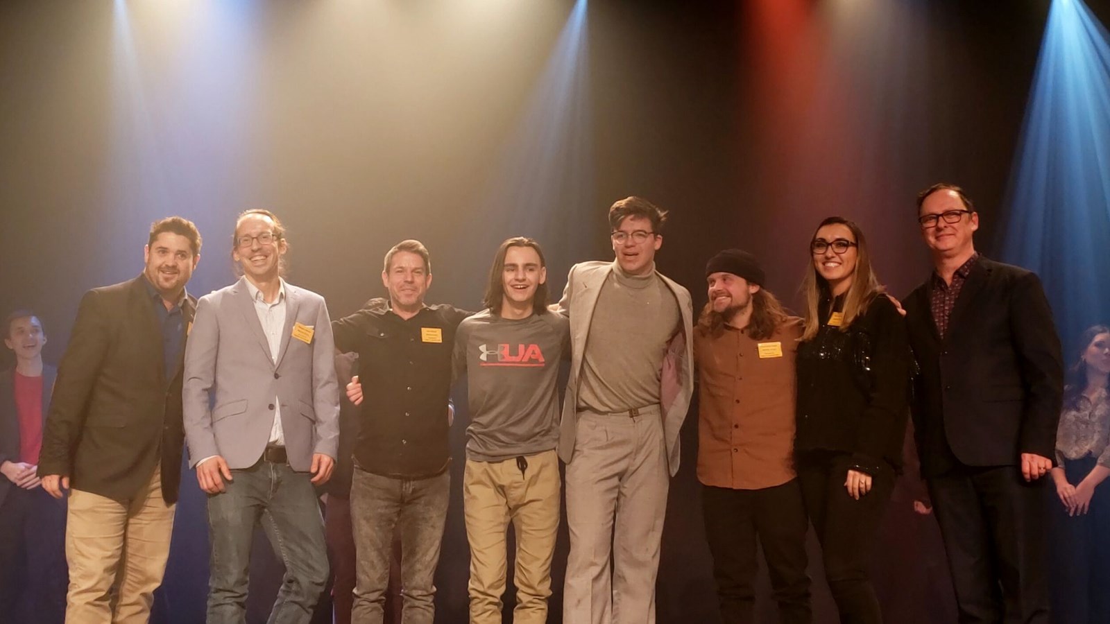 Gagnants de la finale locale, Déreck Boudreault-Drouin et Olivier Fortier 