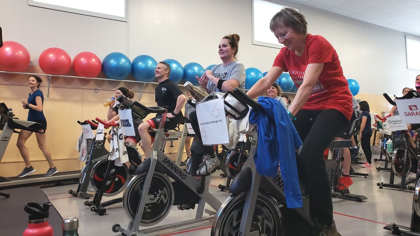 Le maire de Saint-Georges et Simon LeBlanc animent le 7e Cardio-thon