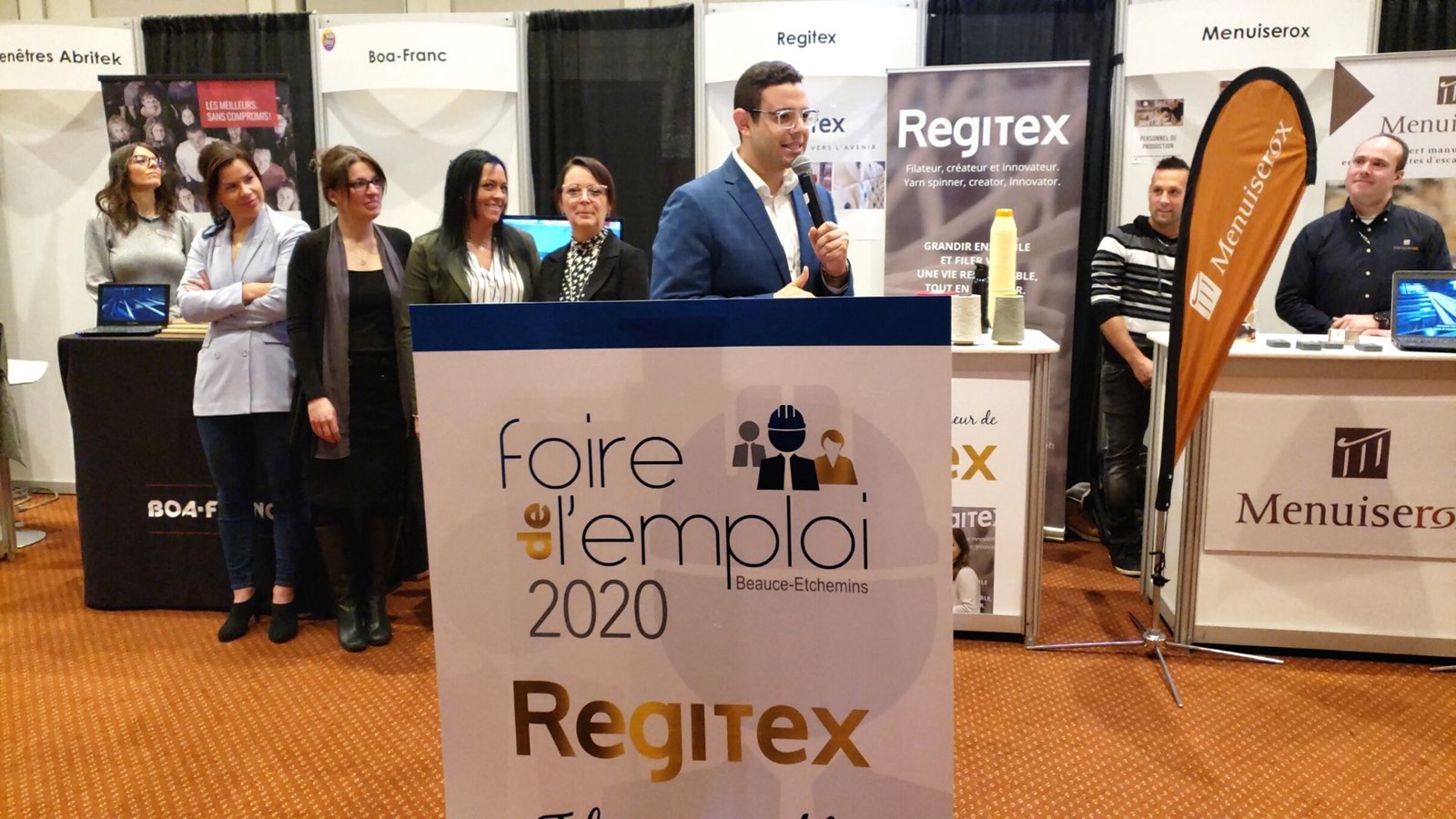Des entreprises unies pour la 14e Foire de l’emploi Beauce-Etchemins