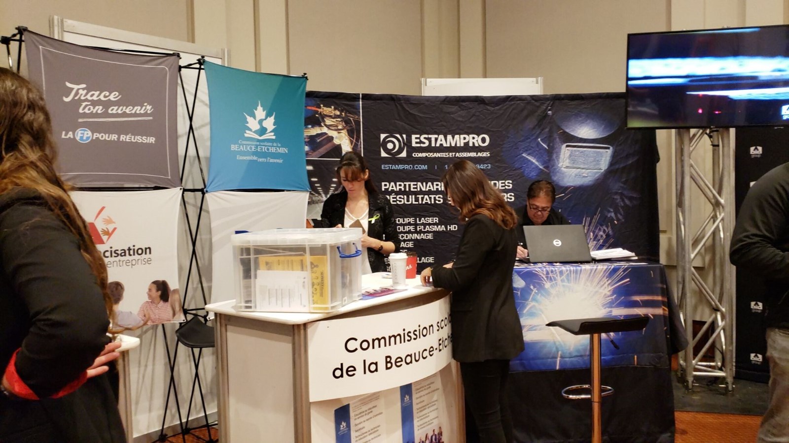 Des entreprises unies pour la 14e Foire de l’emploi Beauce-Etchemins