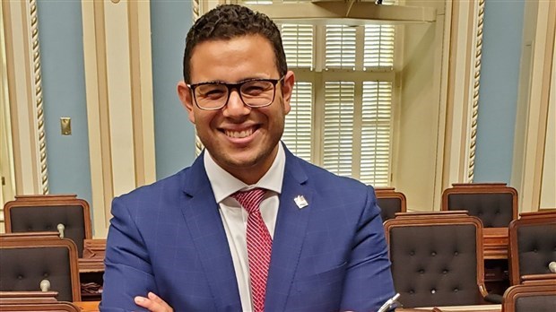 Samuel Poulin, député de Beauce-Sud