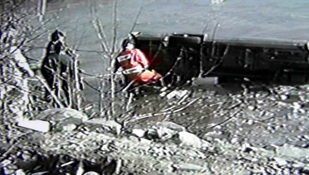 Normand De Lessard présente la récupération d'automobiles dans la rivière Chaudière en 1986