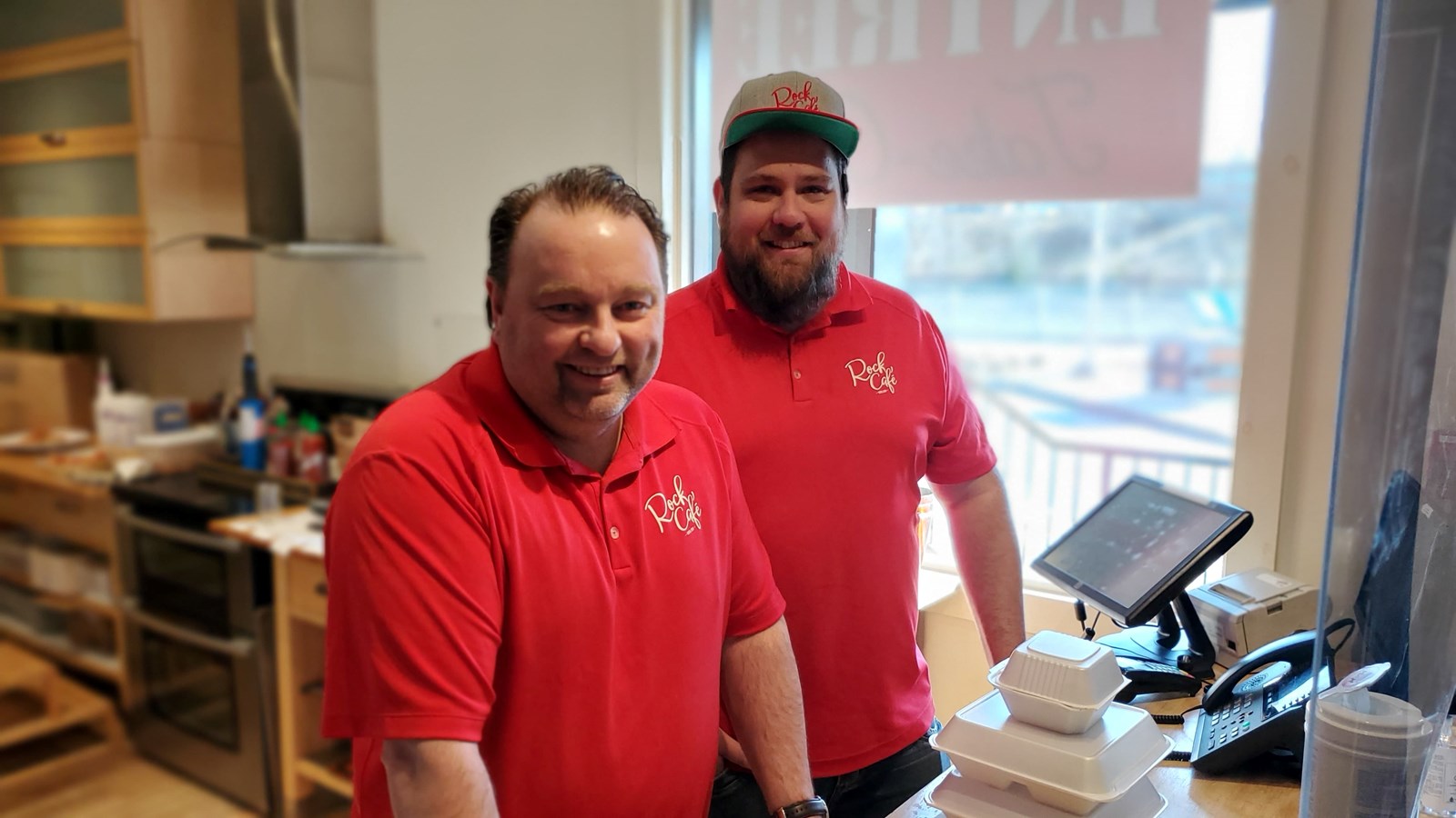 Martin Giguère et Anthony Blais.