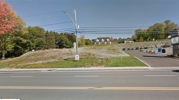 C'est à cet endroit sur le boulevard Vachon à Sainte-Marie que sera construite la nouvelle préfecture de la MRC Nouvelle-Beauce.