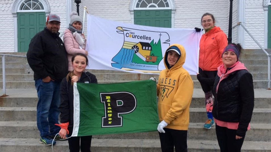 On a couru 530 km durant le Grand défi Pierre Lavoie à la Polyvalente Bélanger
