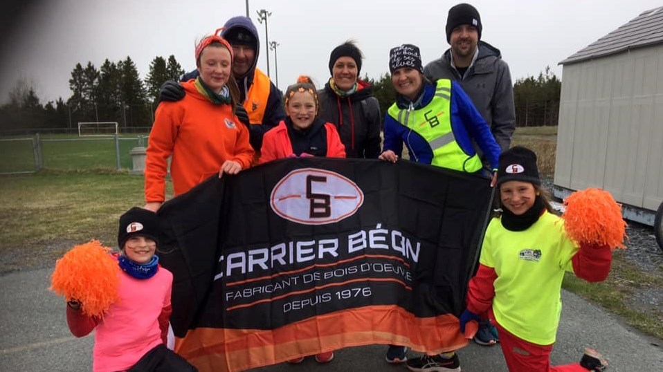 On a couru 530 km durant le Grand défi Pierre Lavoie à la Polyvalente Bélanger