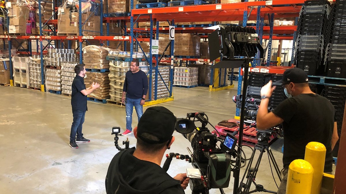 Derrière les coulisses du tournage de l'émission Sucré Salé de jeudi soir