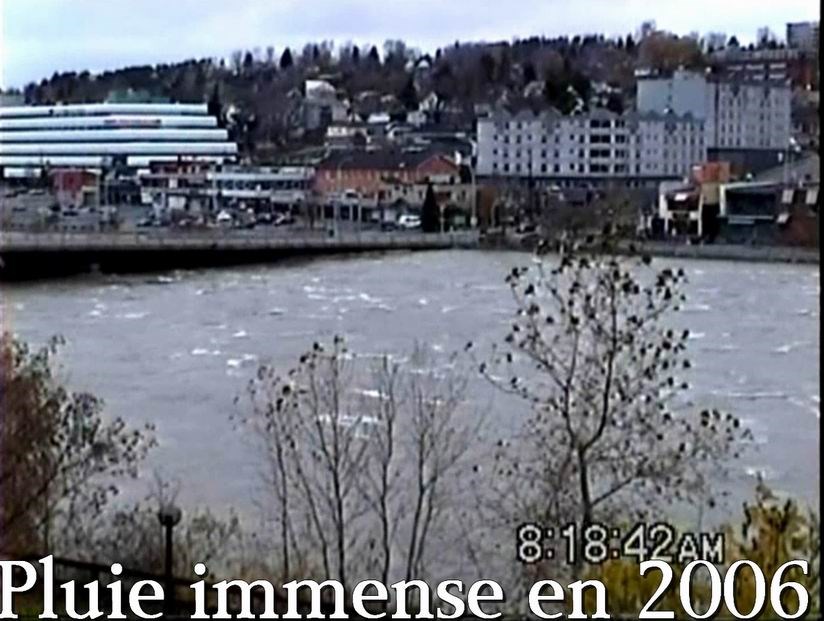 Normand DeLessard présente les pluies immenses d'octobre 2006 en Beauce