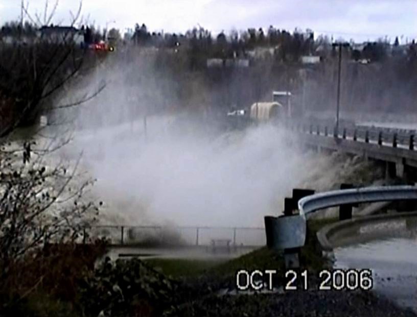 Normand DeLessard présente les pluies immenses d'octobre 2006 en Beauce