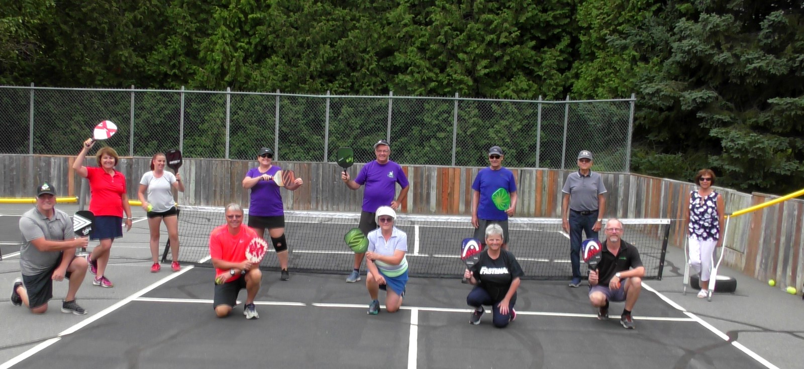 Normand DeLessard présente le Pickleball de Saint Georges