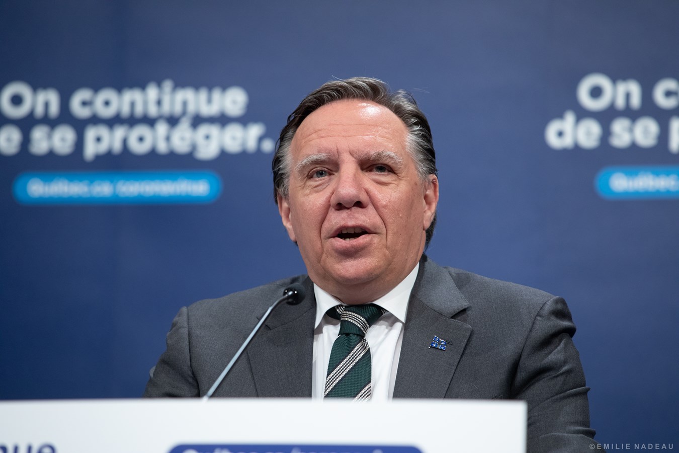 « Il faut essayer d'avoir le réflexe d'acheter Québécois » - François Legault
