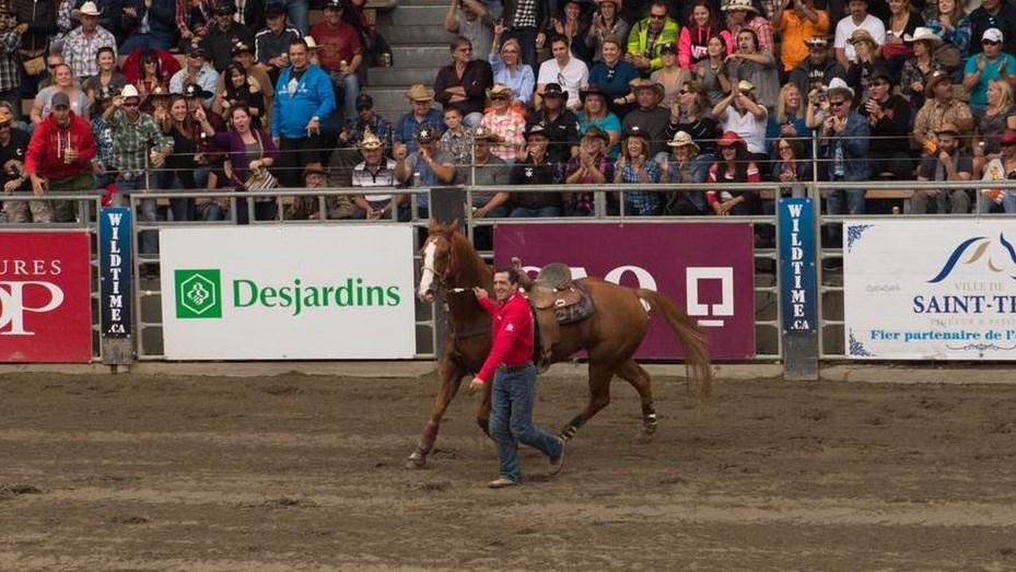 Normand DeLessard présente Dany Poirier le Cowboy