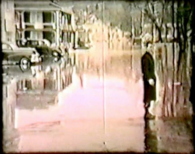 Normand DeLessard présente une débâcle à Beauceville dans les années 50s