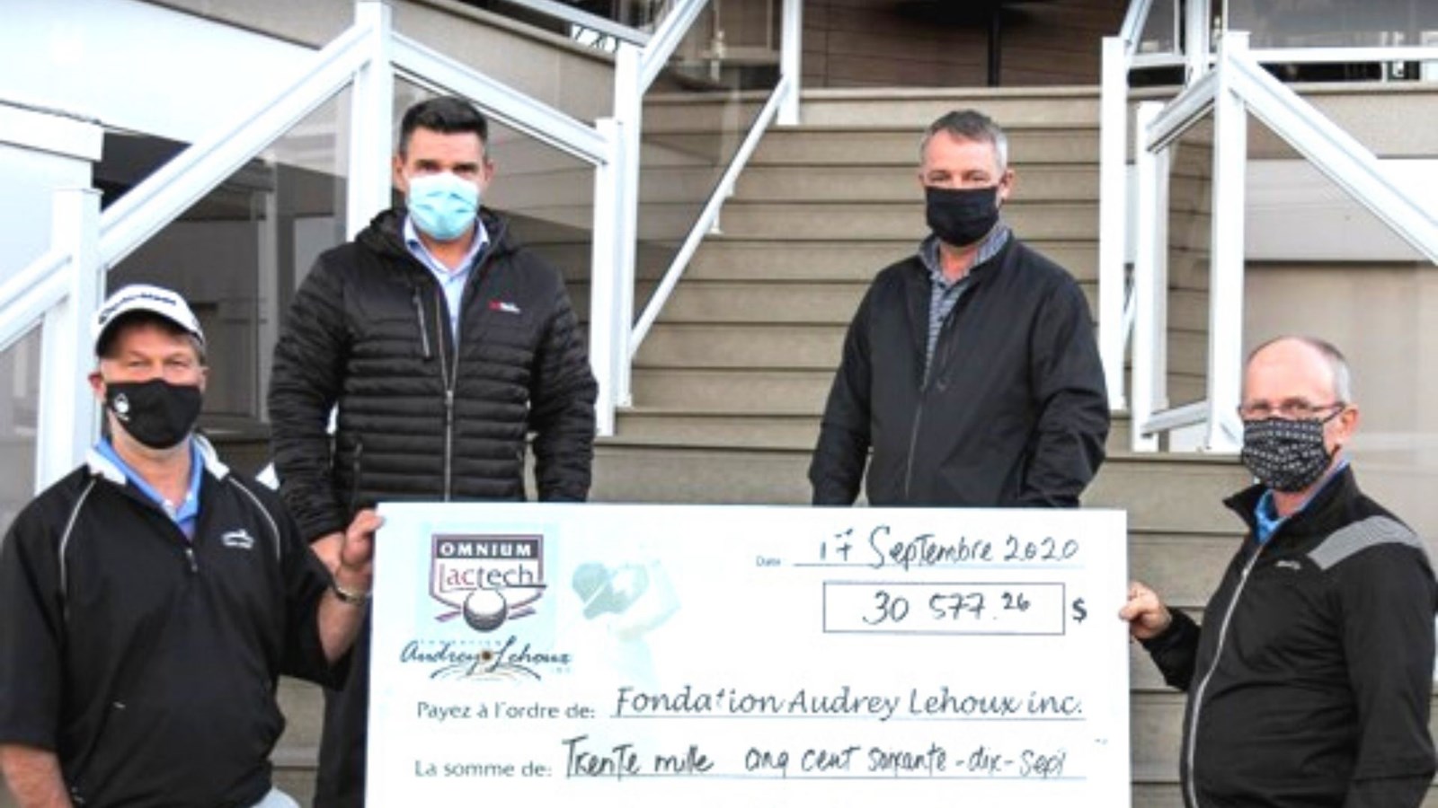 Plus de 30 000 $ pour la Fondation Audrey-Lehoux