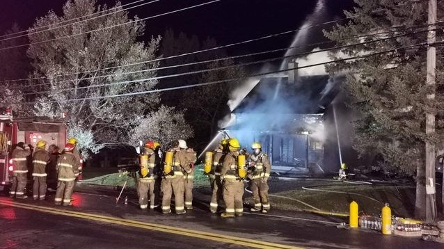 Une résidence est ravagée par les flammes à Saint-Prosper