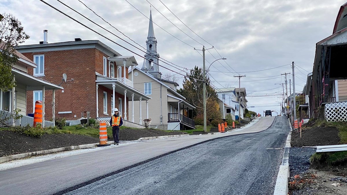 Une rue du Séminaire flambant neuve à Saint-Victor 