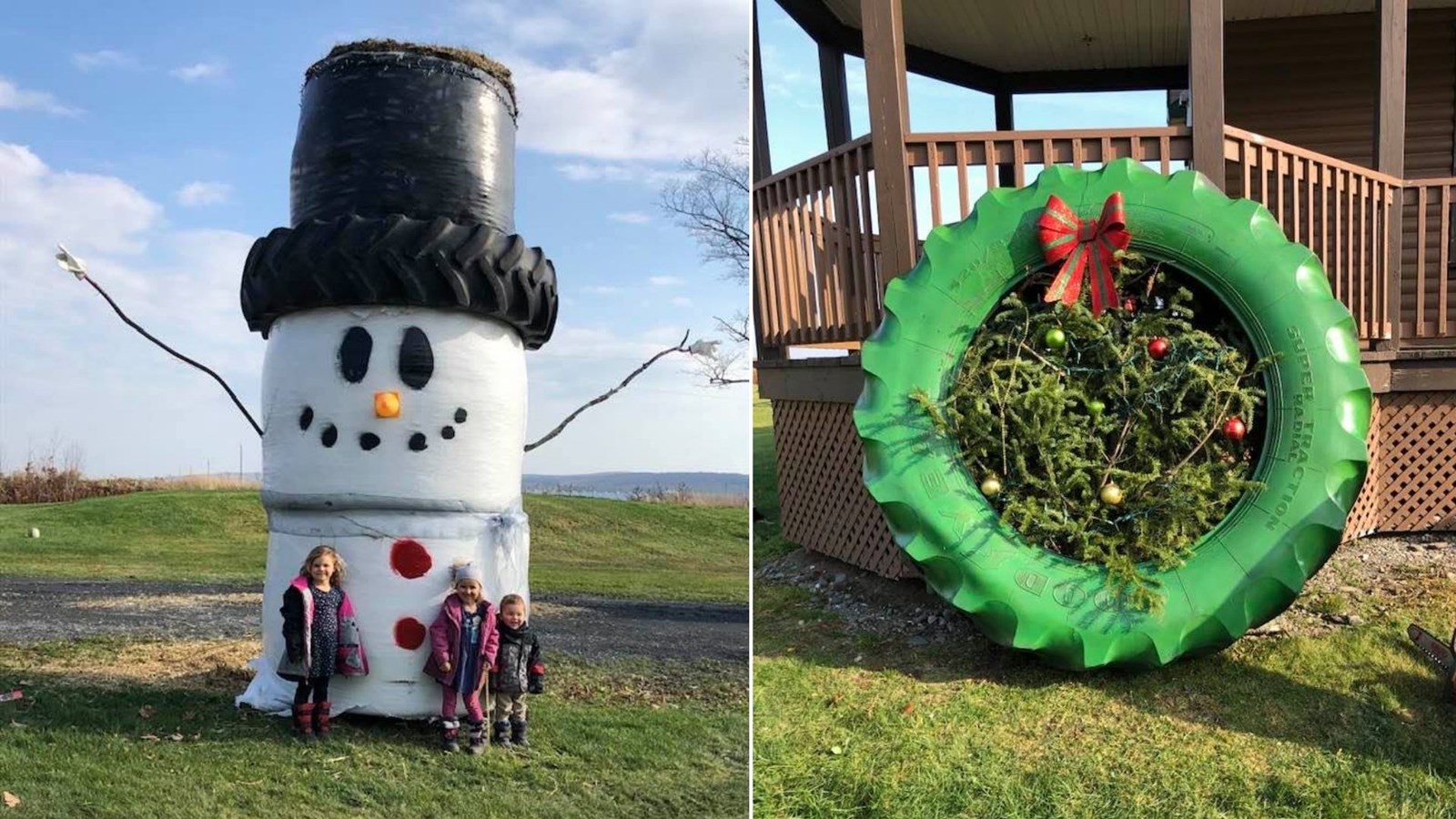 Des décorations de Noël géantes pour « mettre de la joie dans le coeur des gens »