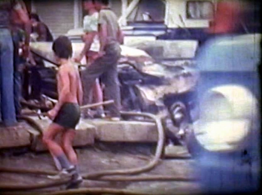 Normand DeLessard présente un accident de camion à La Guadeloupe en 1979
