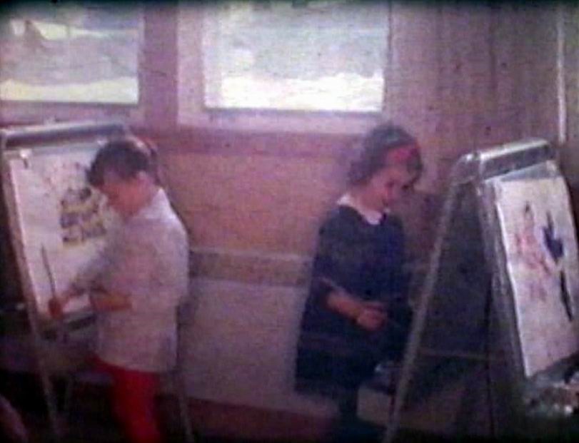 Normand DeLessard présente une classe de l'école Roy et Saint-Louis de La Guadeloupe en 1965