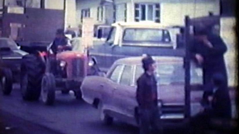 Normand DeLessard présente les agriculteurs mécontents de la Guadeloupe dans les années 70