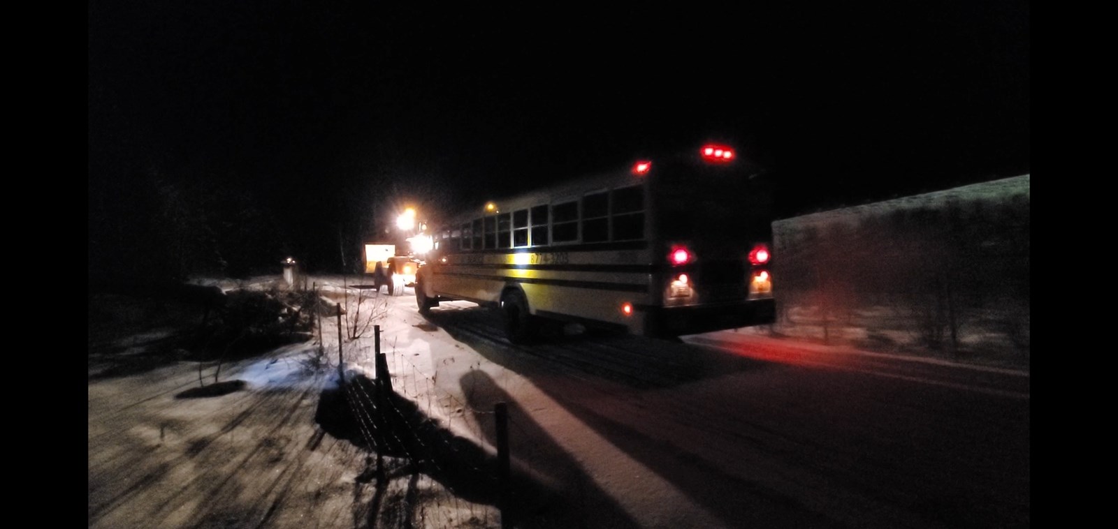 Un autobus scolaire se retrouve en fâcheuse position à cause d'un GPS