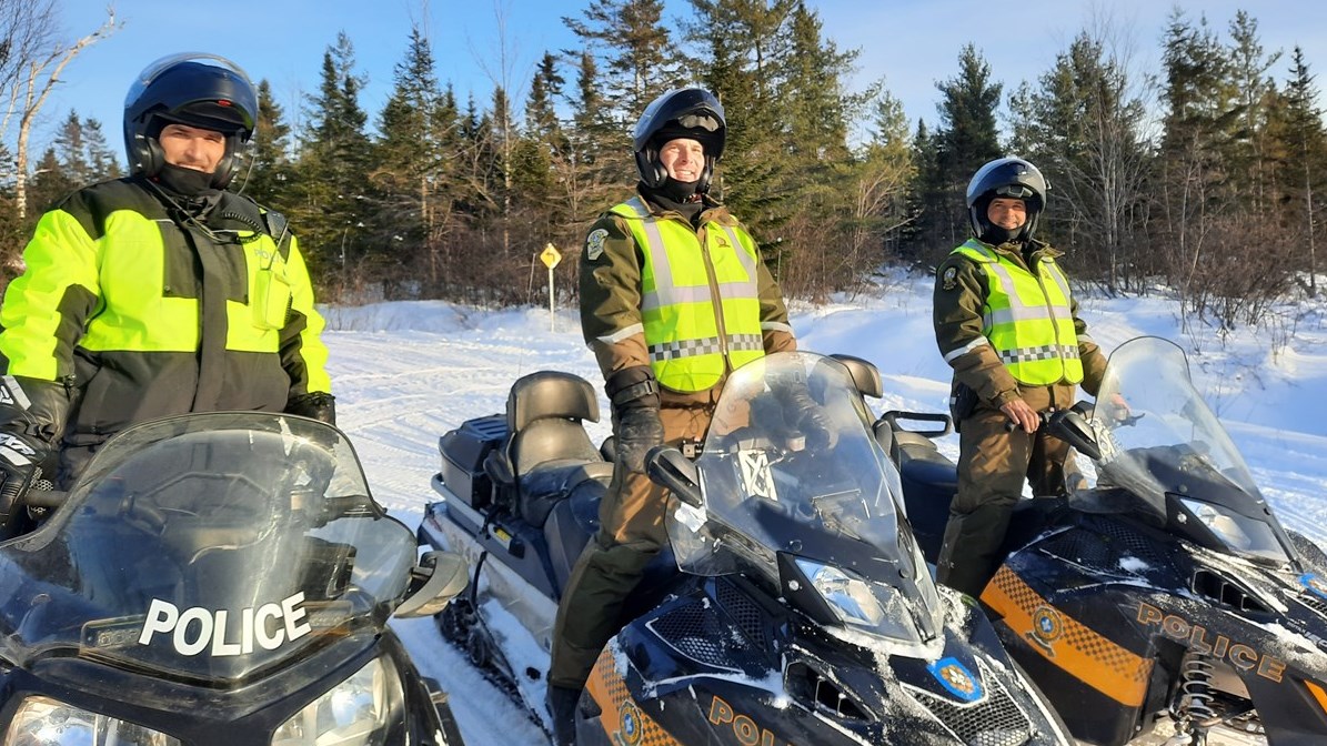 Vols de motoneiges en Nouvelle-Beauce