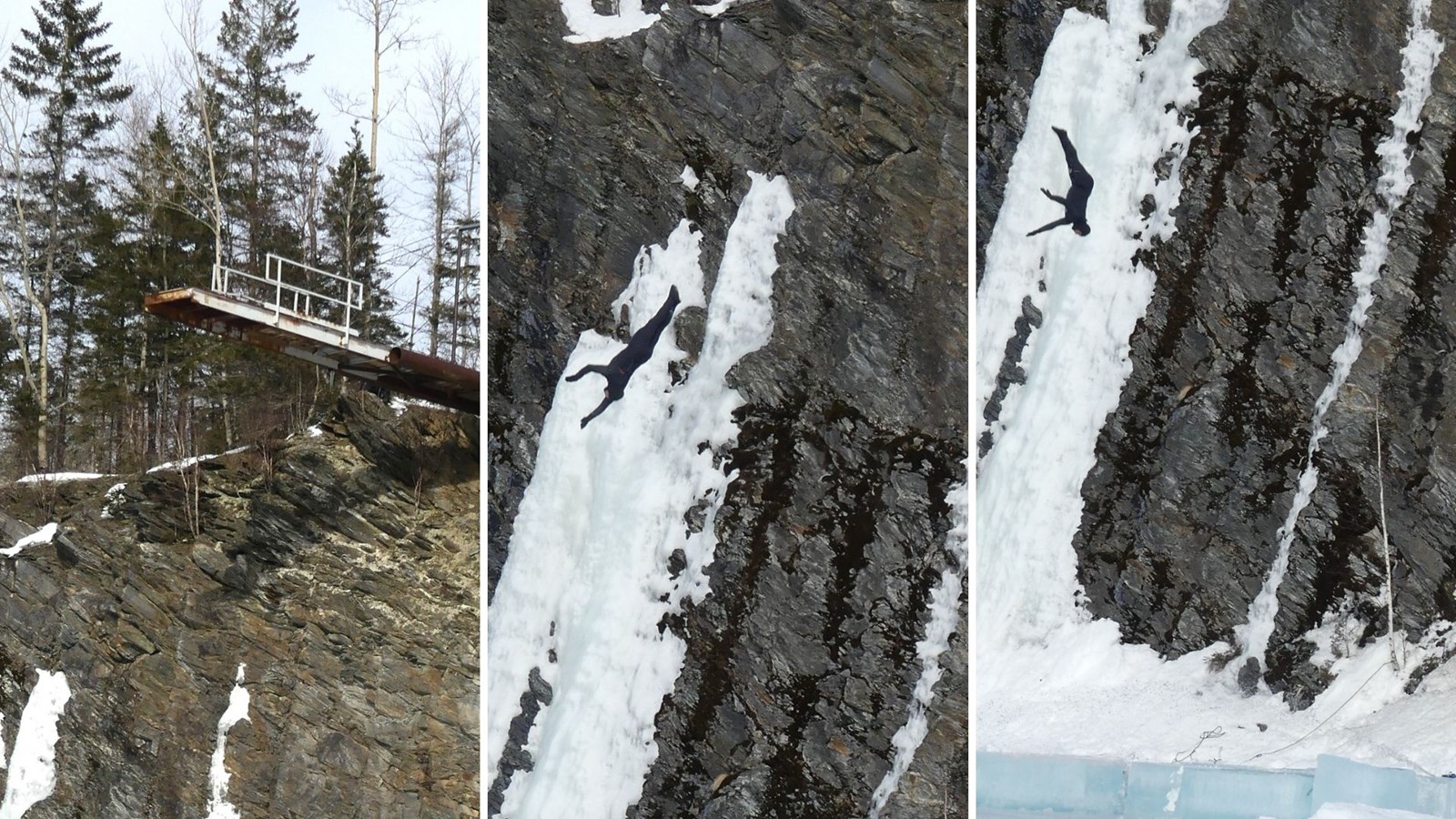 Le saut d'Yves Milord.