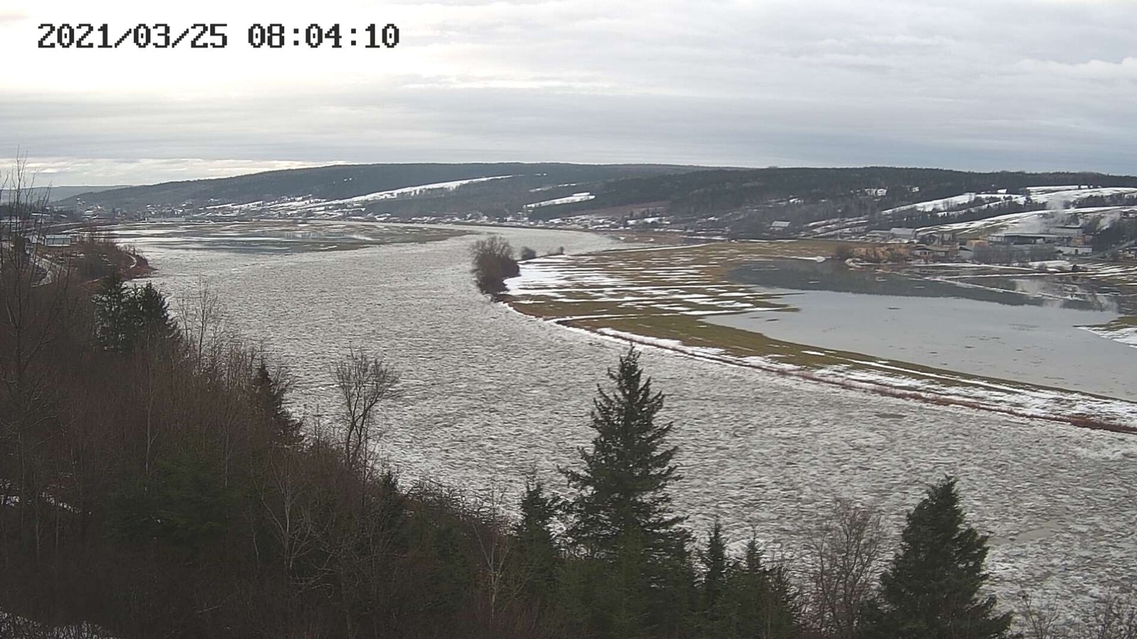La situation est stable sur la rivière Chaudière