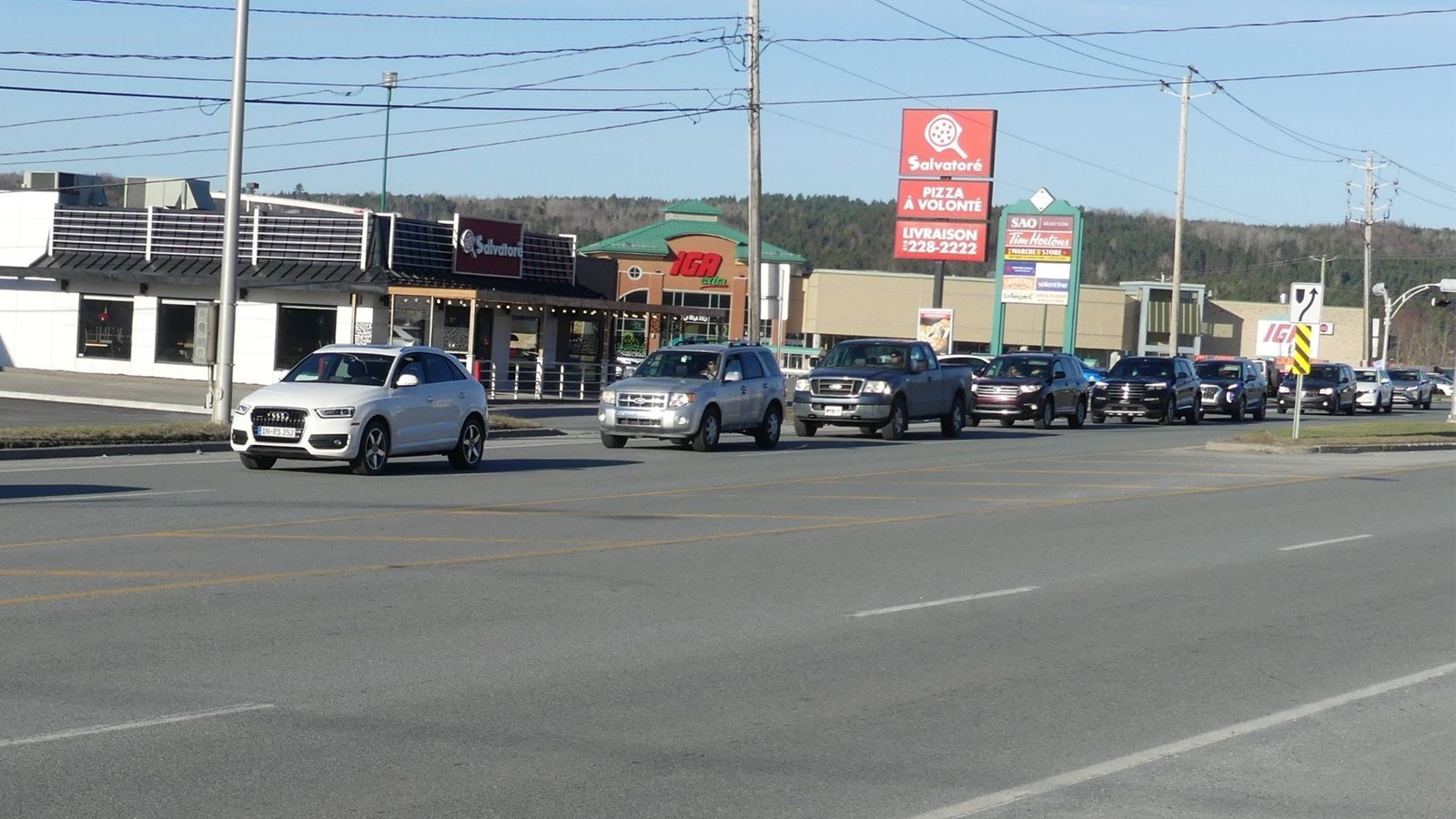 Les enseignants manifestent en Beauce-Etchemin