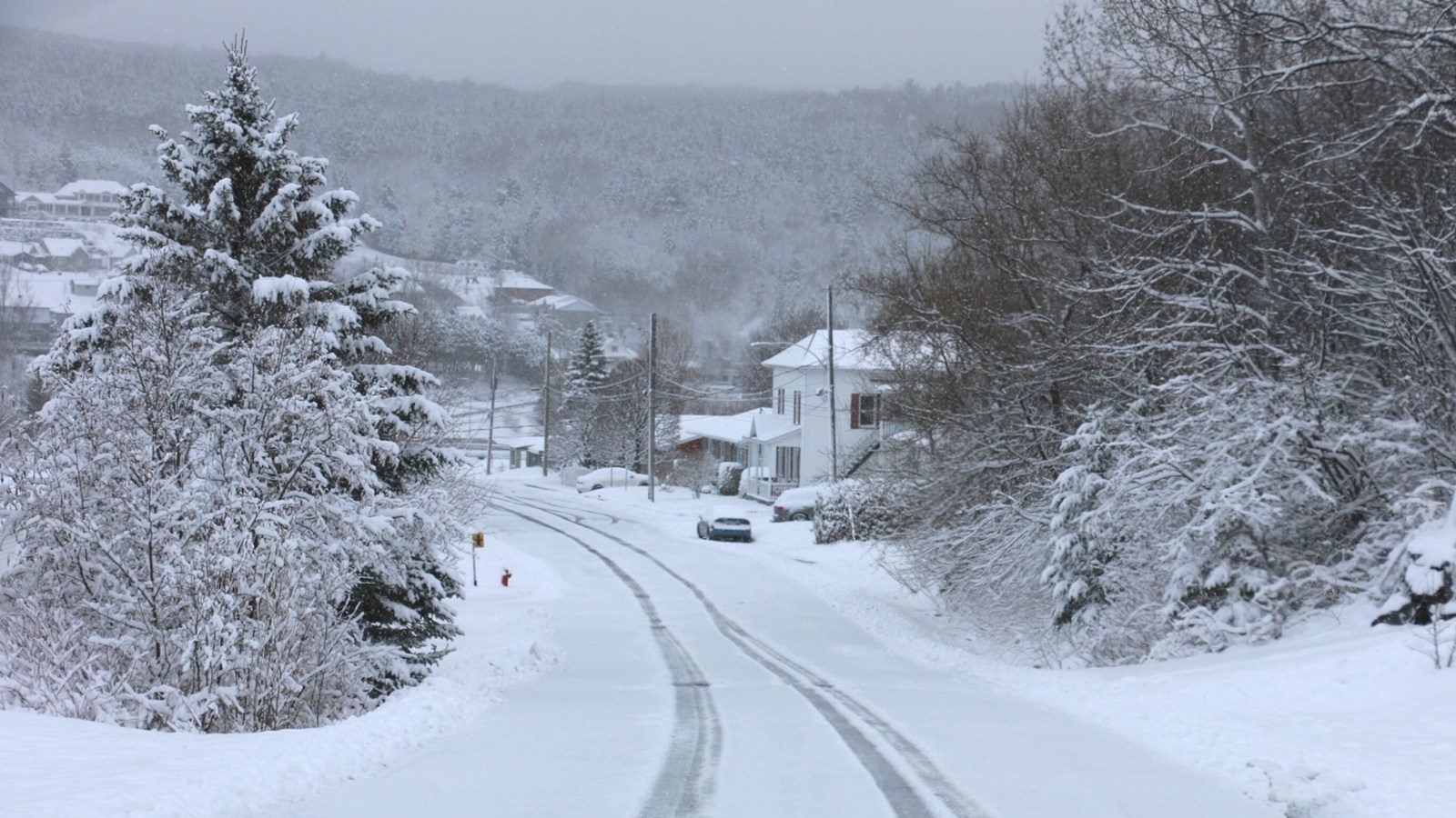 Rue résidentiel à Beauceville