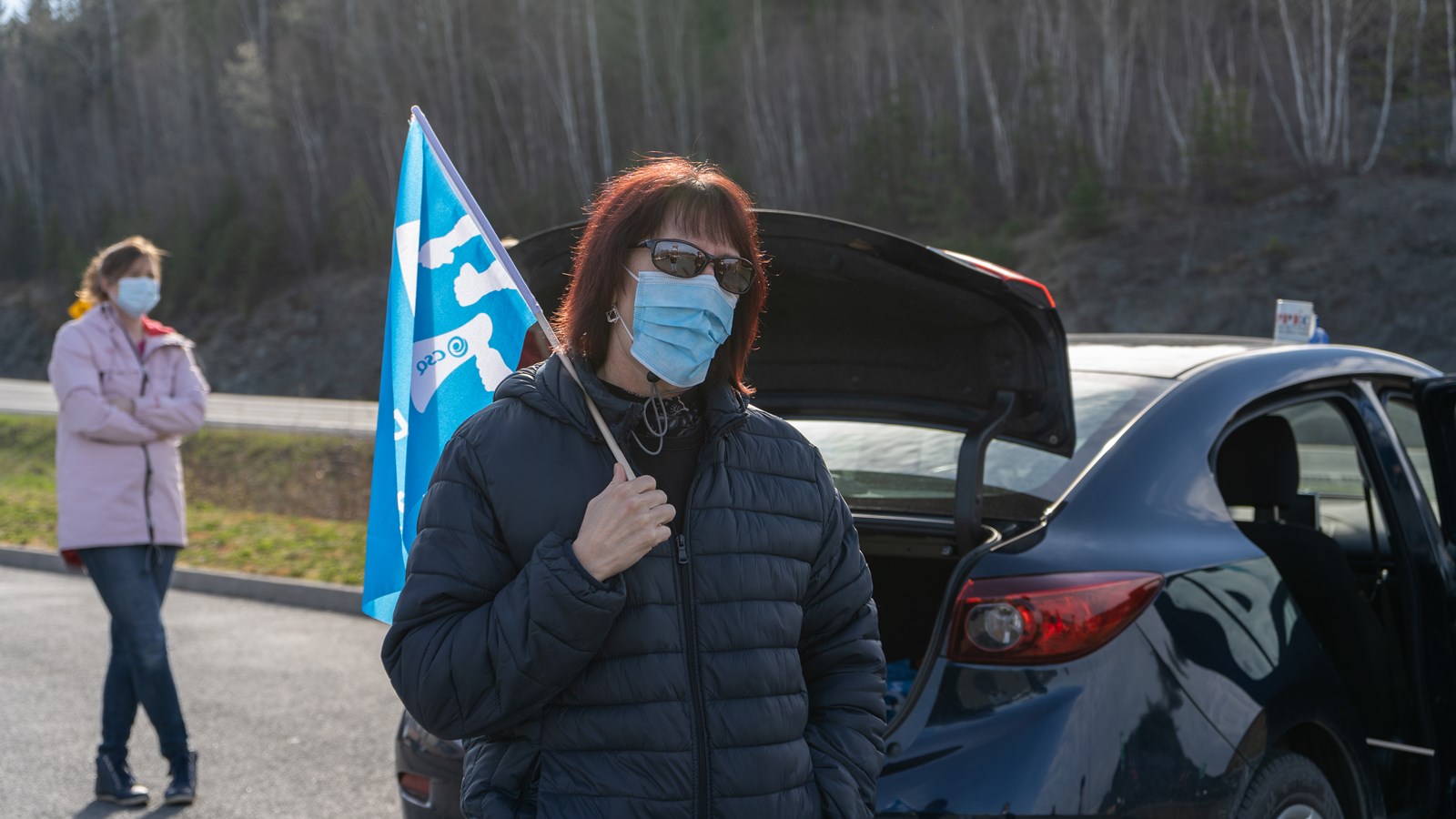 Les professionnels de l'éducation manifestent à Saint-Georges