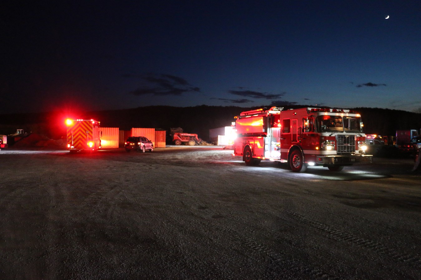 Interventions des pompiers et collision à Saint-Georges vendredi soir
