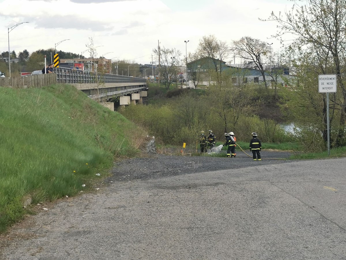Interventions des pompiers et collision à Saint-Georges vendredi soir