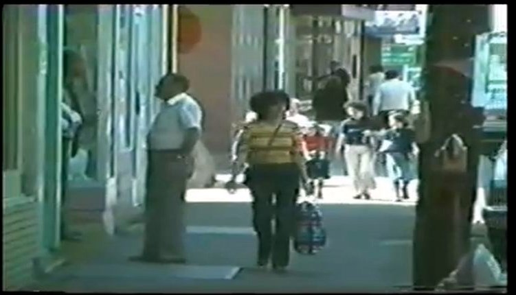 Normand DeLessard présente la 1ère avenue de Saint-Georges en 1980