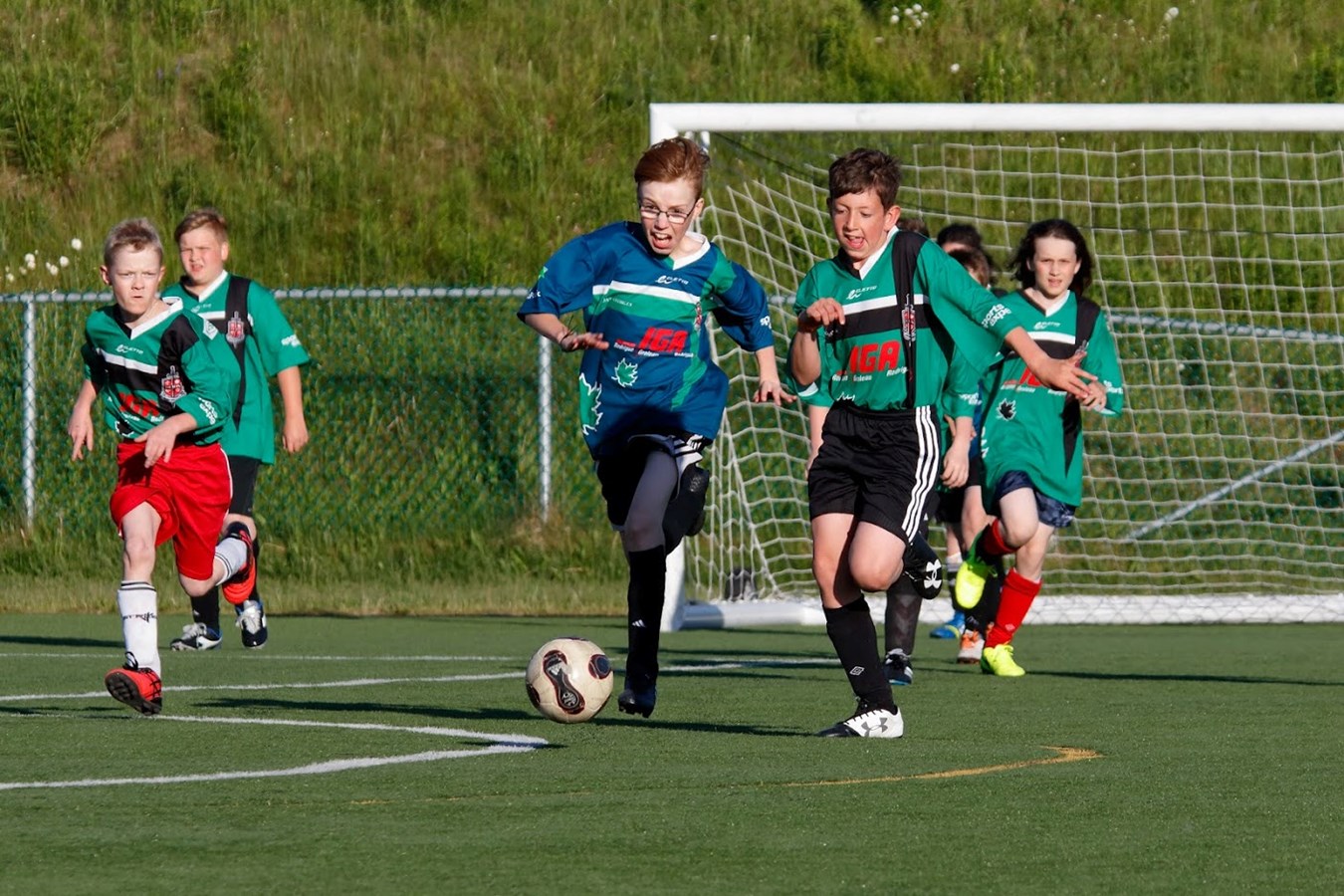C'est le retour des matchs de soccer pour l'Ascalon Saint-Georges