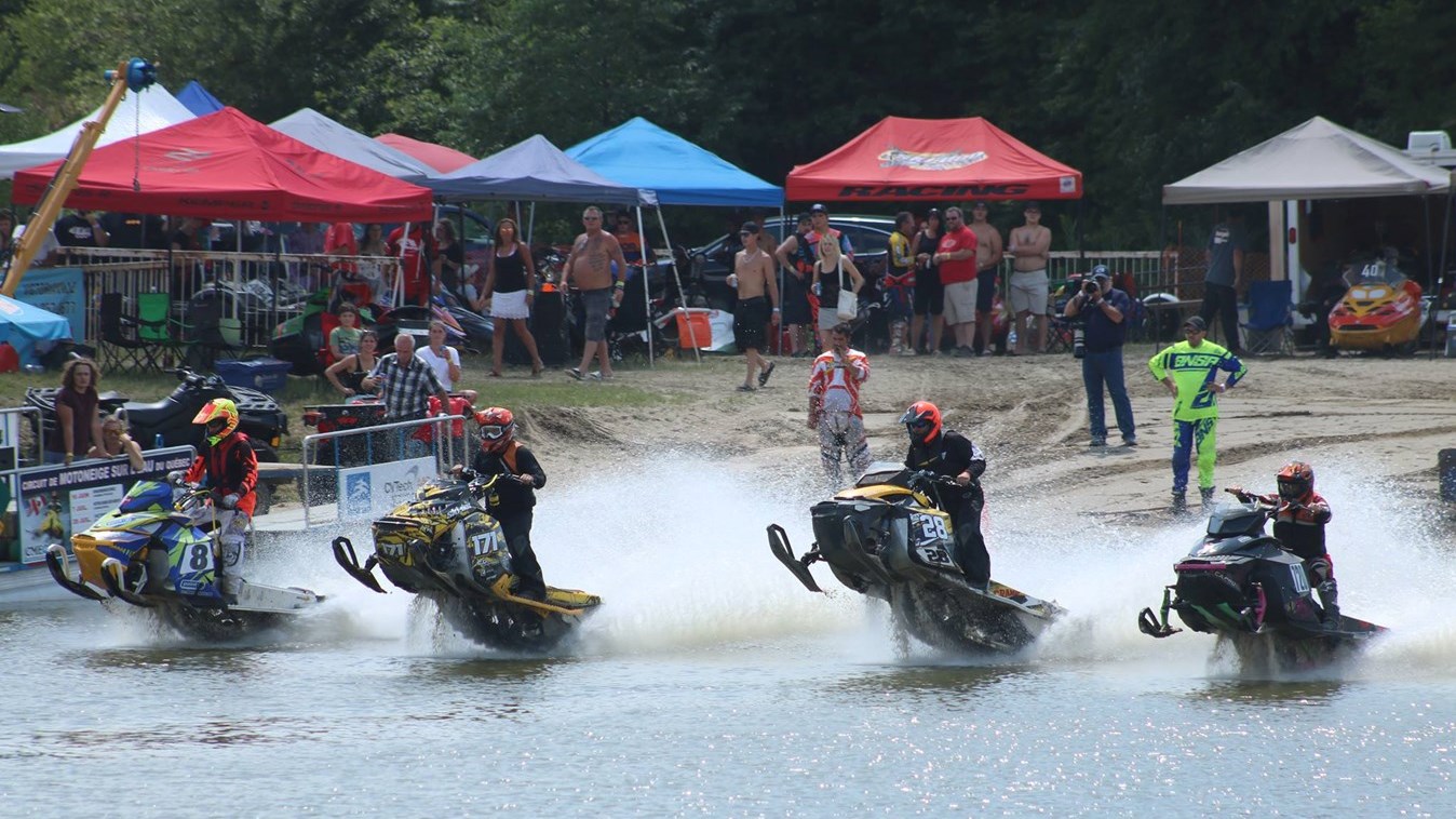Le Circuit de motoneige sur l’eau du Québec sera à Frampton le 11 septembre