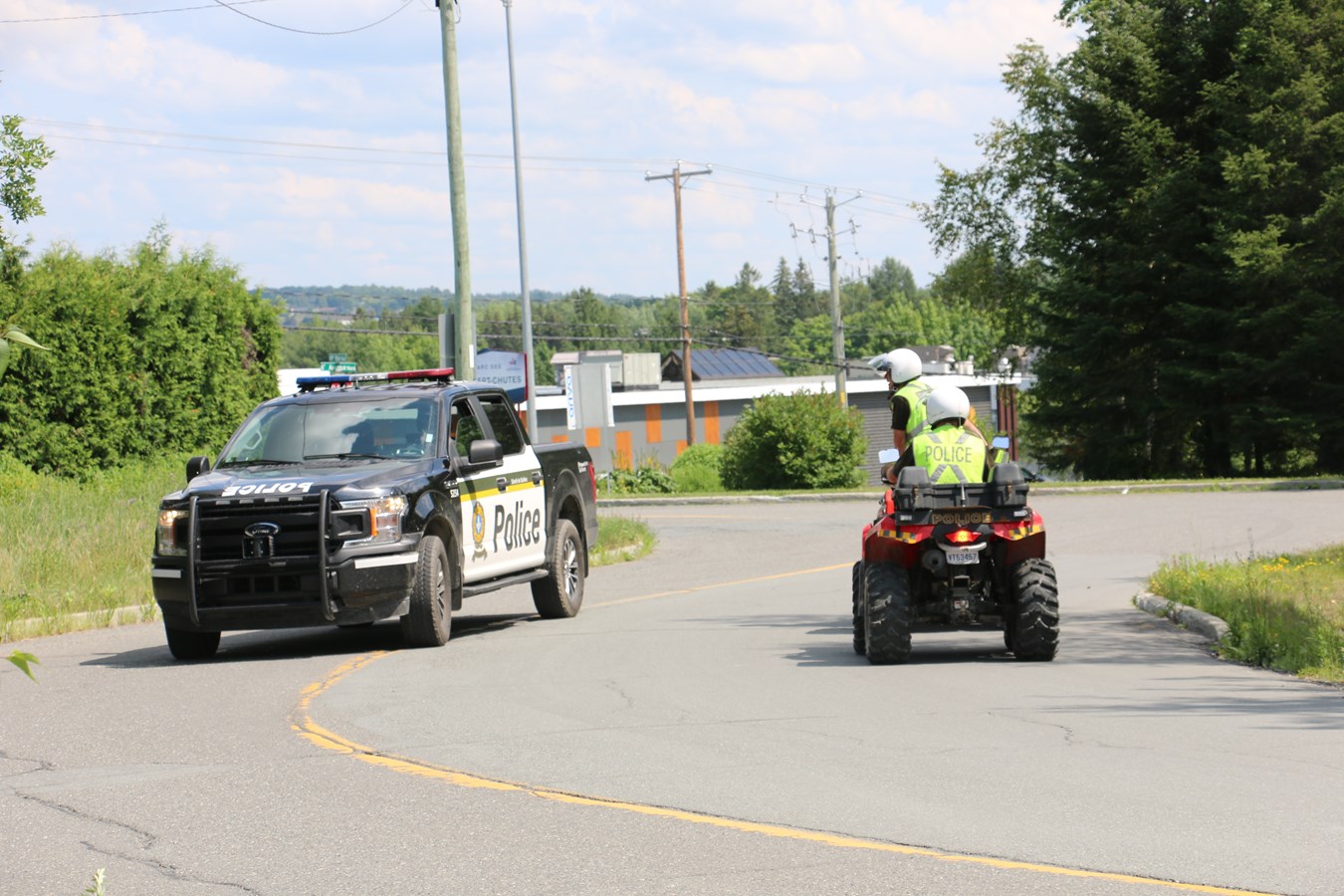 La femme recherchée à Saint-Georges a été retrouvée sauve