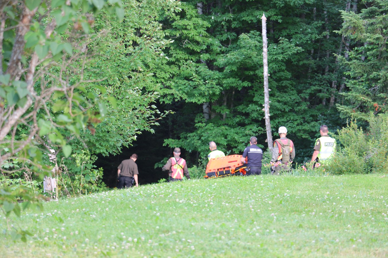 La femme recherchée à Saint-Georges a été retrouvée sauve