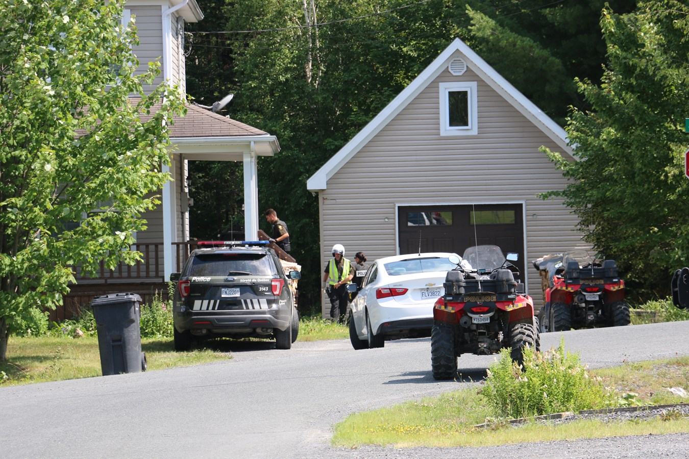 La femme recherchée à Saint-Georges a été retrouvée sauve