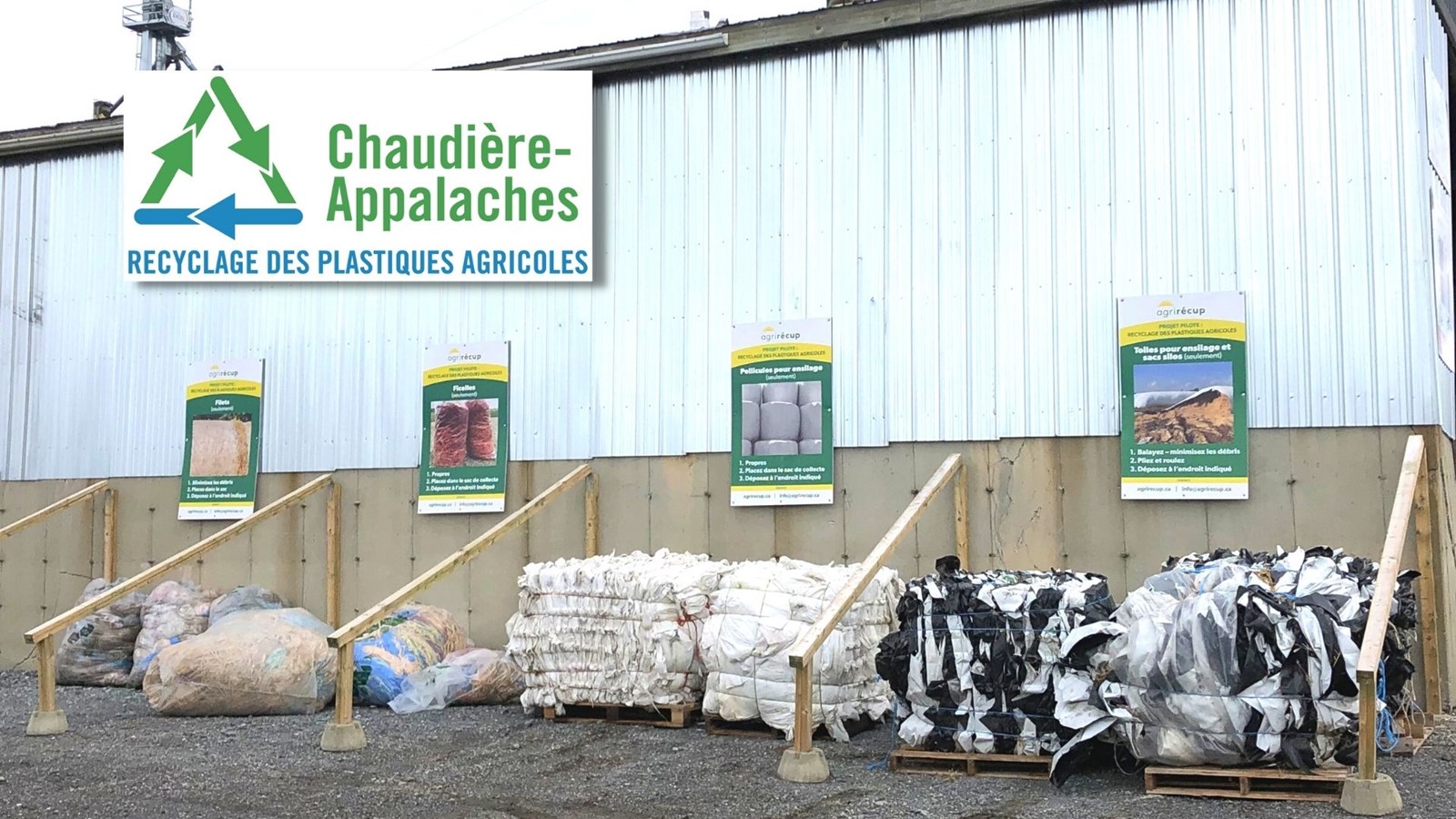Projet pilote de collecte de plastiques agricoles dans Chaudière-Appalaches