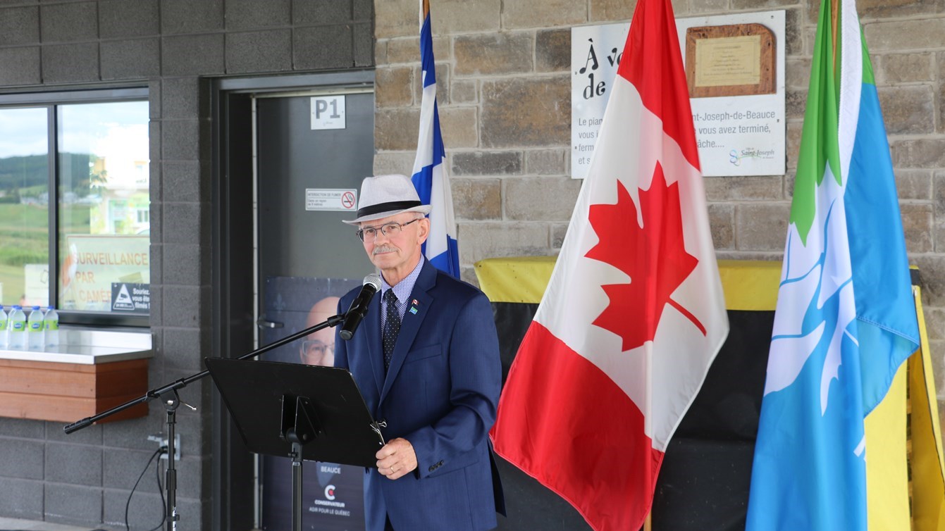 Richard Lehoux, député sortant de Beauce