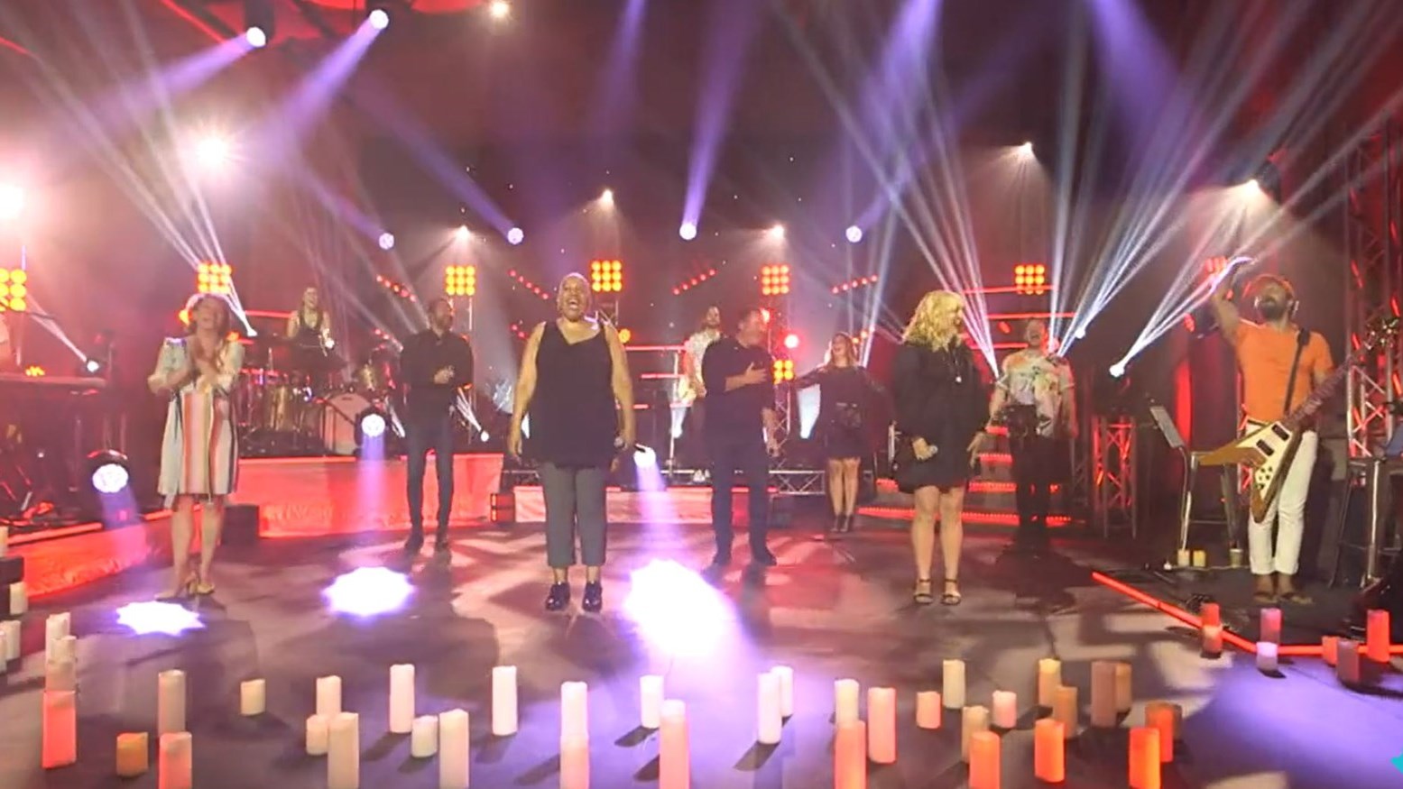 Anick Lemay, Jonas Tomalty, Kim Richardson, Maxime Landry, Lulu Hughes et Antoine Gratton