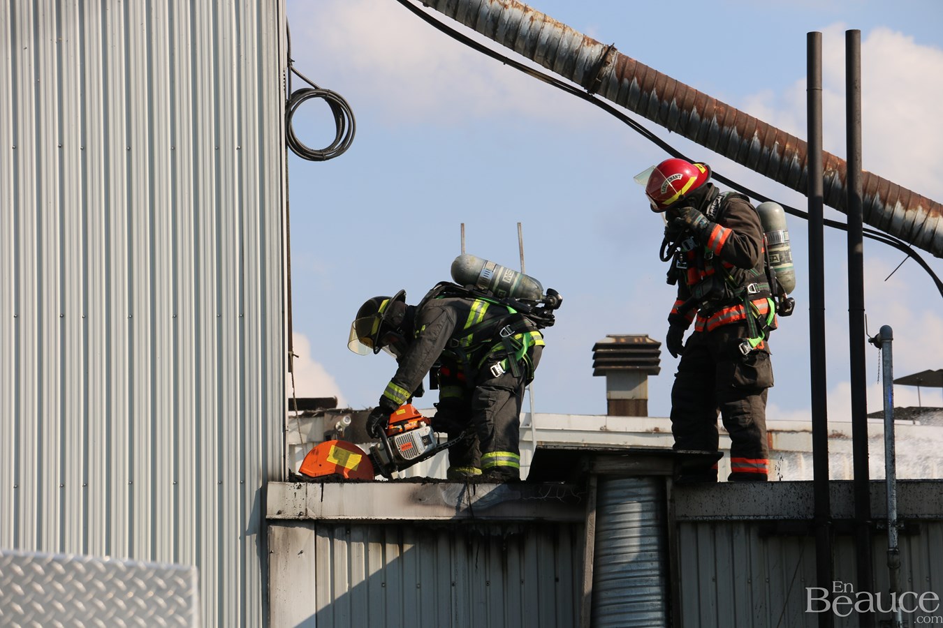 Incendie à l'usine Matra : dommages limités
