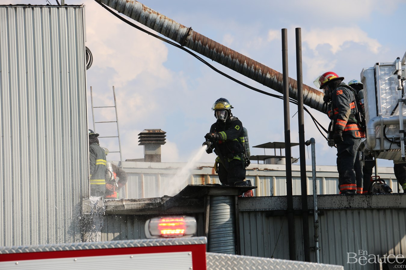 Incendie à l'usine Matra : dommages limités