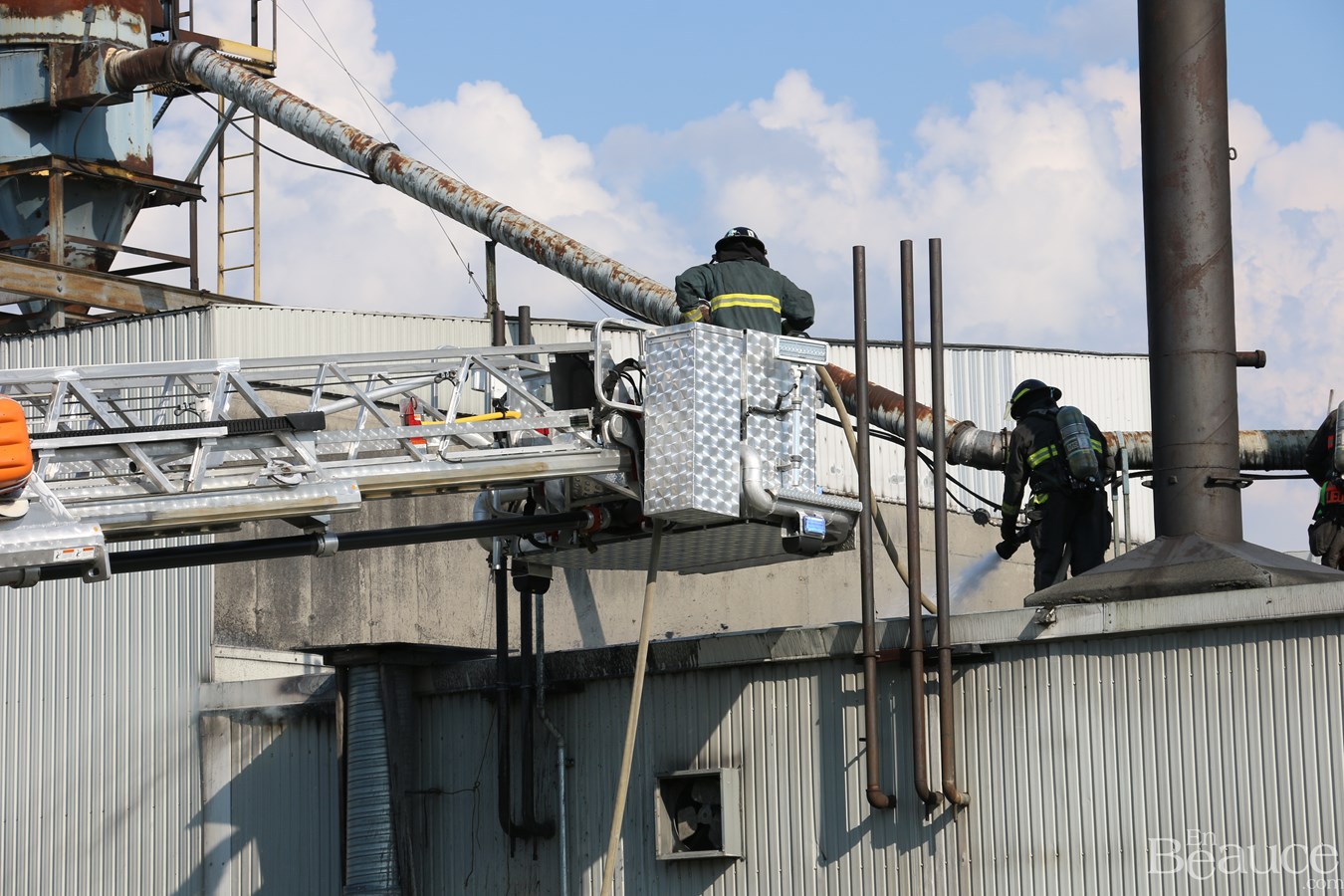 Incendie à l'usine Matra : dommages limités