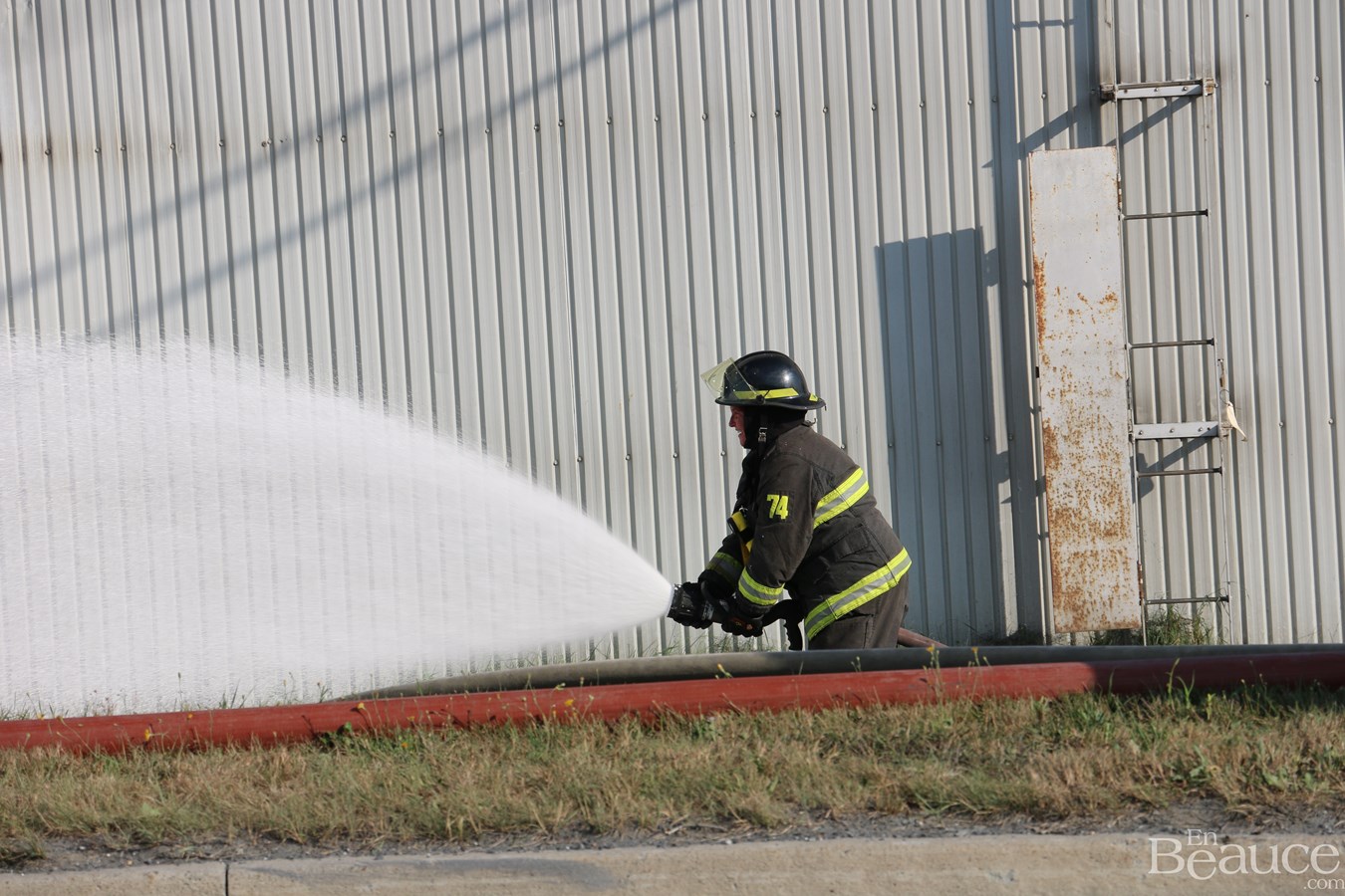 Incendie à l'usine Matra : dommages limités