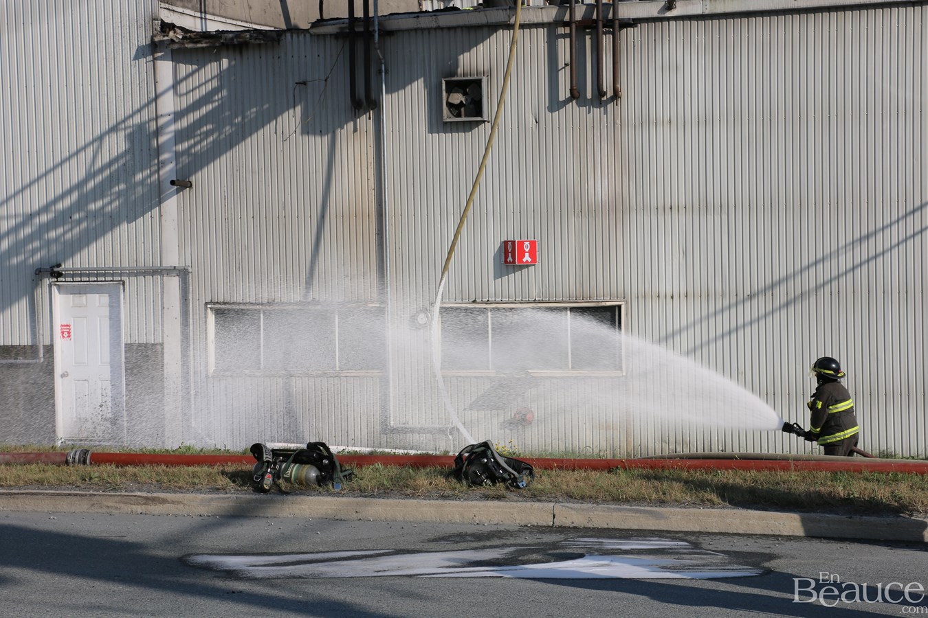 Incendie à l'usine Matra : dommages limités