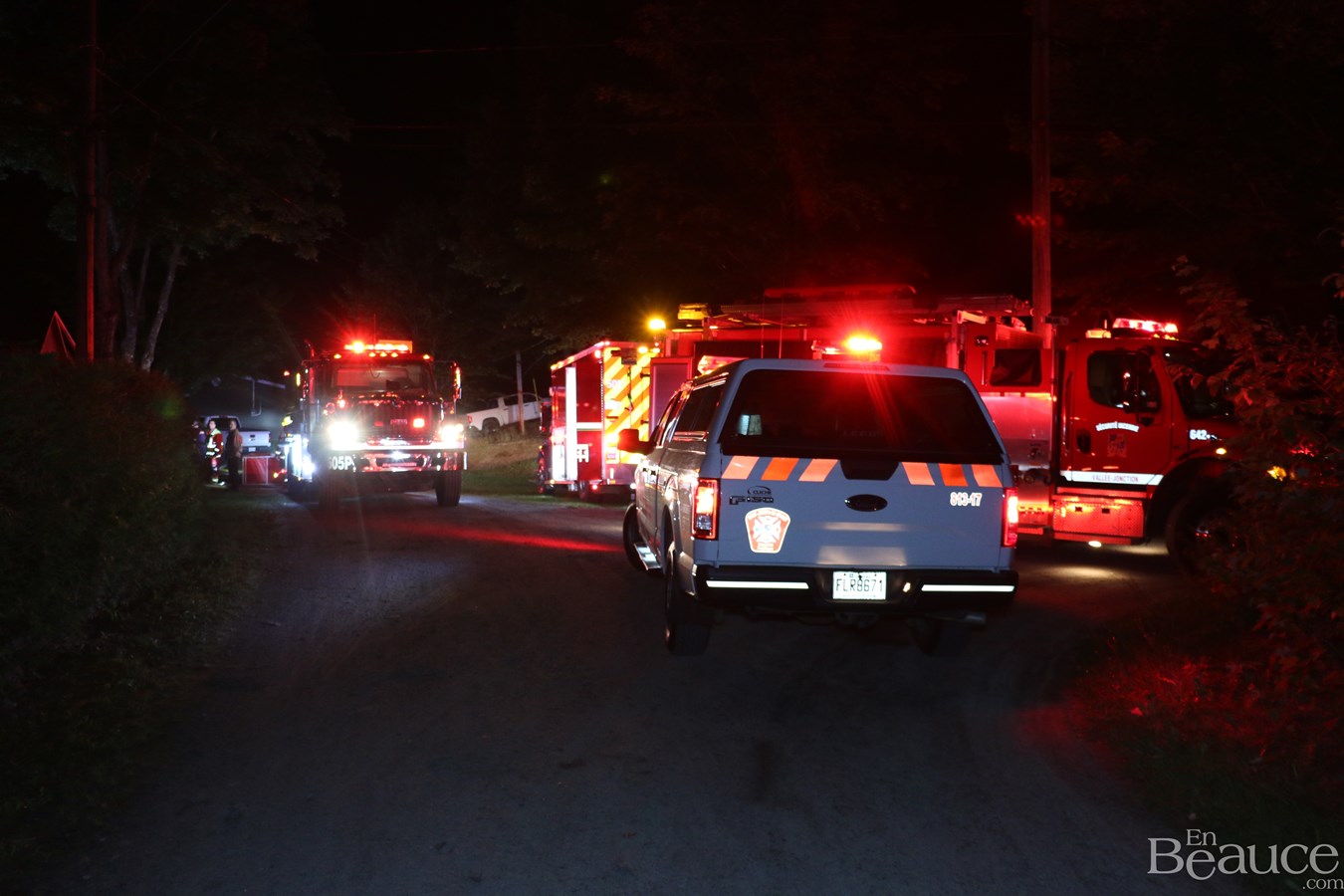Incendie de résidence à Saint-Joseph-des-Érables