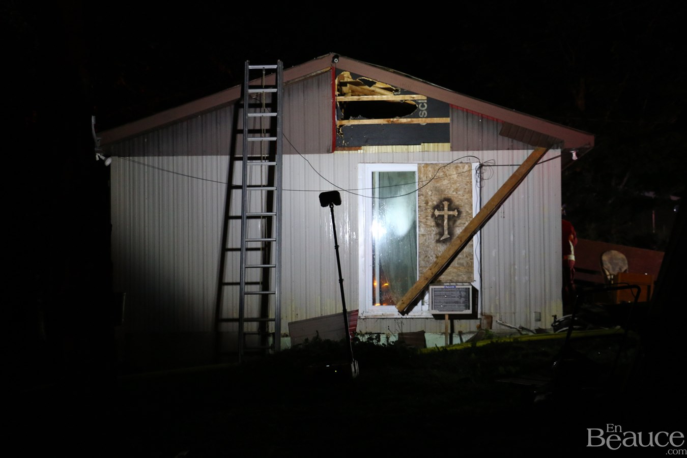 Incendie de résidence à Saint-Joseph-des-Érables